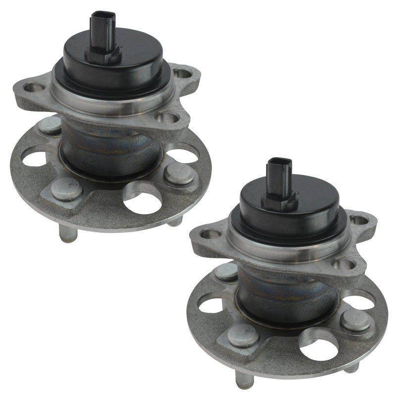 TRQ 2 Piece Rear Wheel Bearing & Hub Assembly Set Compatible with 2013 Scion iQ 2012-2019 Toyota Prius C 2007-2014 Yaris - Image 5